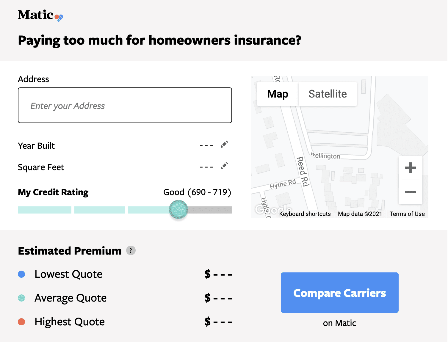 home insurance calculator