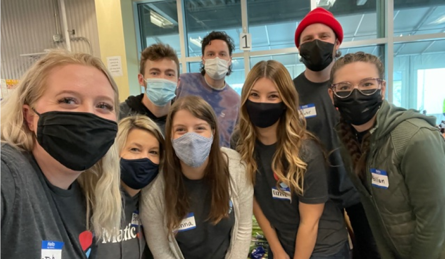 matic employees volunteering
