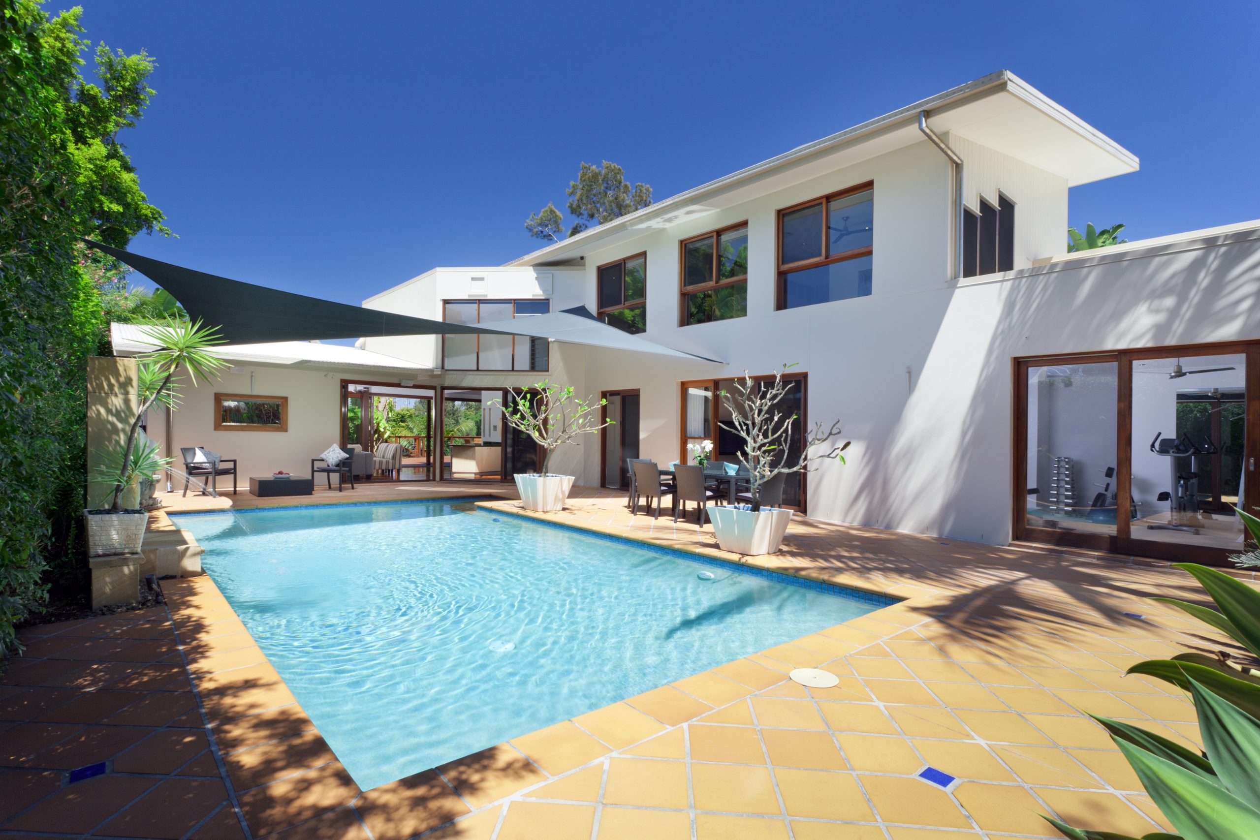 florida home with pool