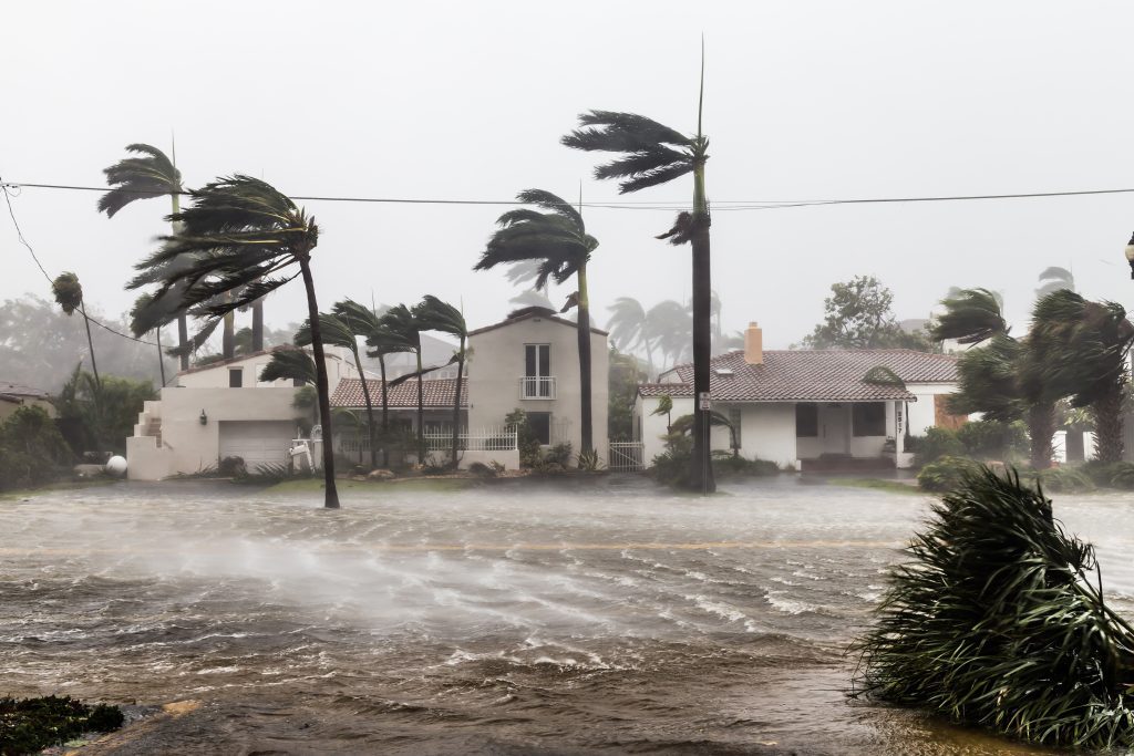 Image of a hurricane, prepare your house for hurricane season