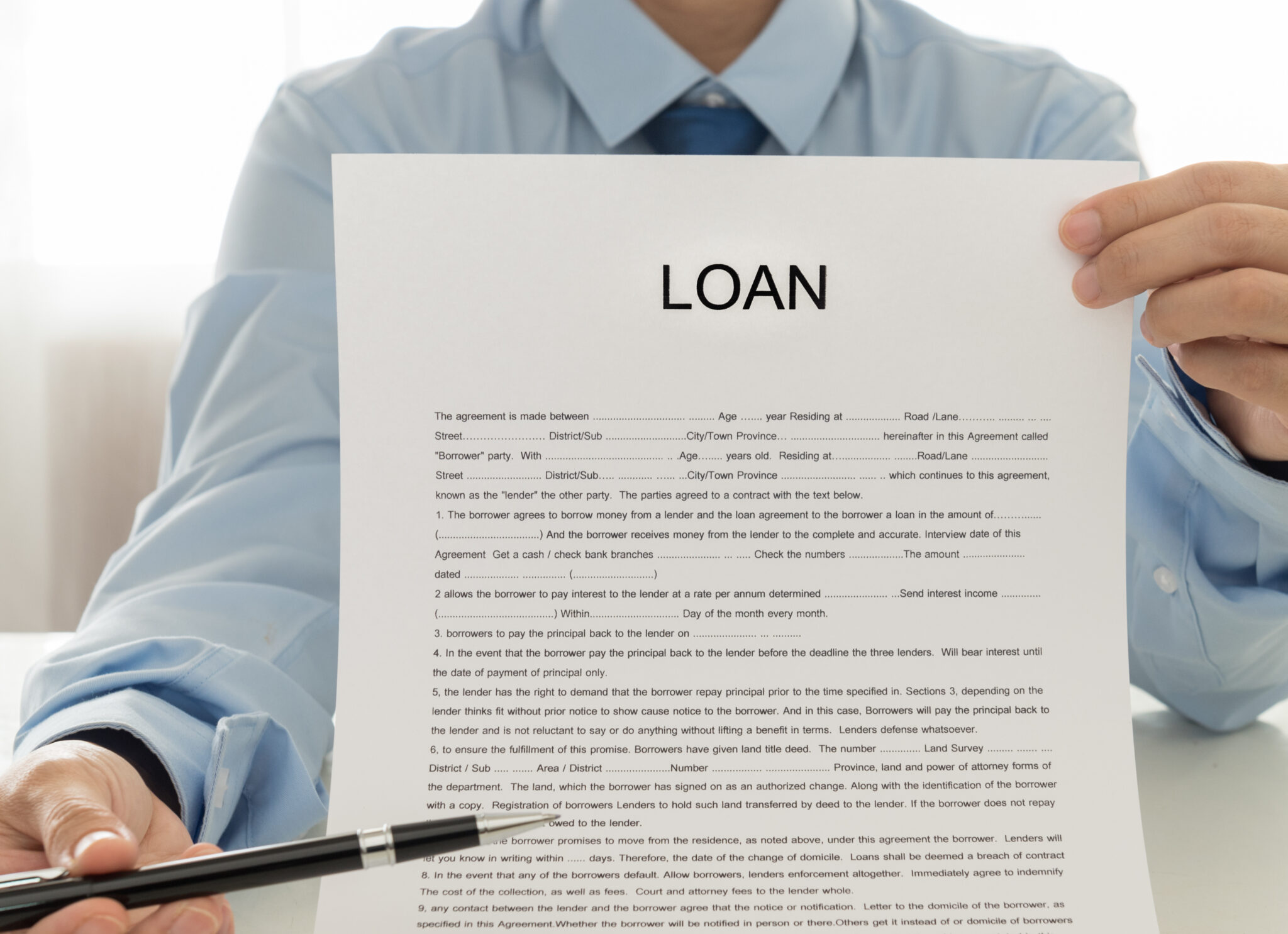 loan paperwork
